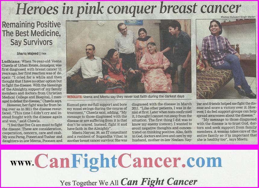 Can Fight Cancer Website in News Can Fight Cancer Website in News